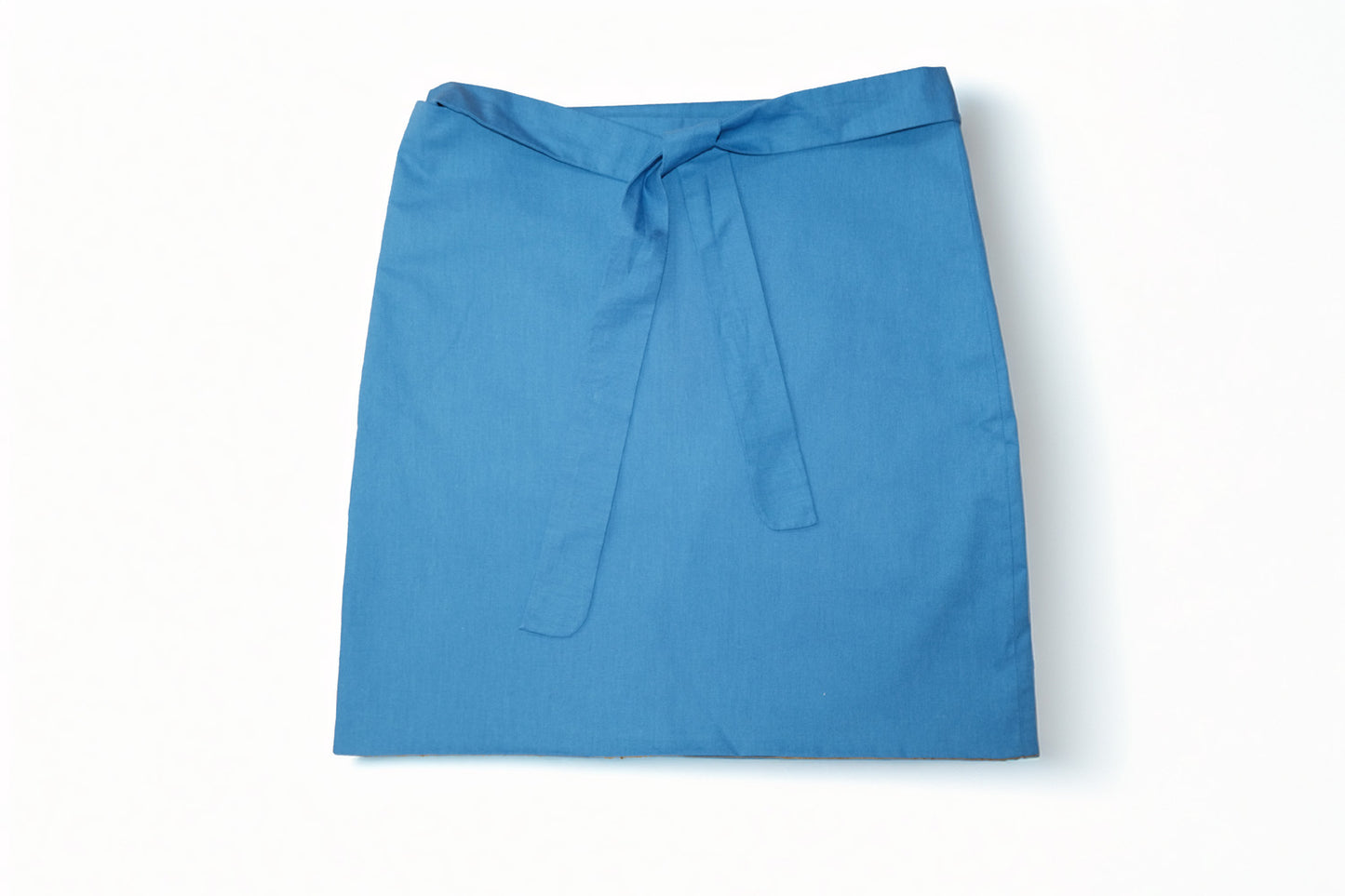Blue Wrap Skirt