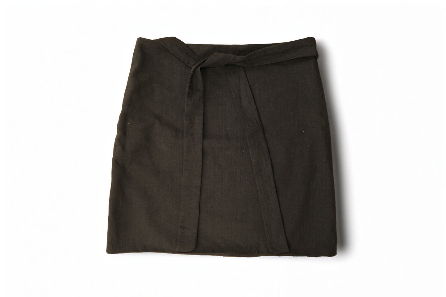 Black Wrap Skirt